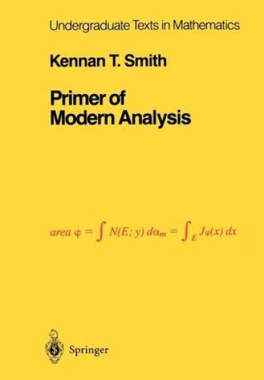 Primer of Modern Analysis