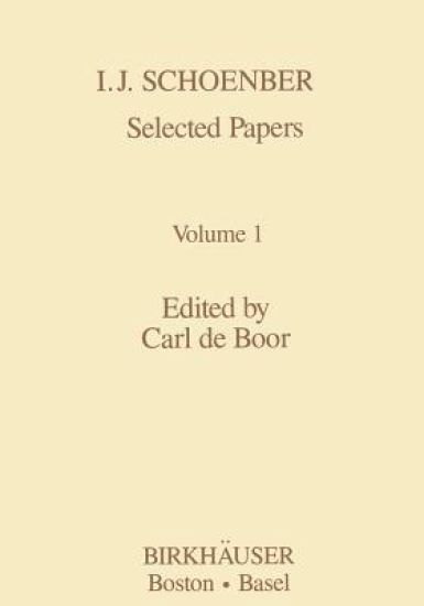 I.J. Schoenberg Selected Papers