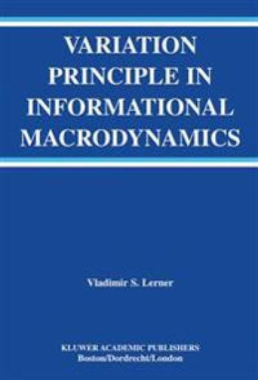 Variation Principle in Informational Macrodynamics