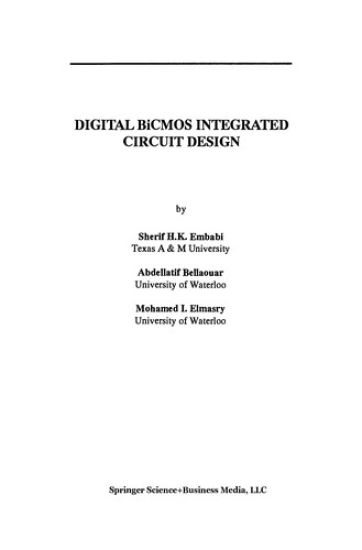 Digital BiCMOS Integrated Circuit Design