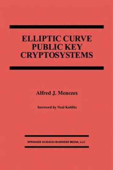 Elliptic Curve Public Key Cryptosystems
