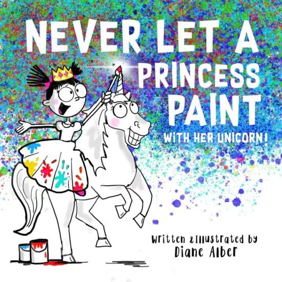 Kansikuva: Never Let a Princess Paint