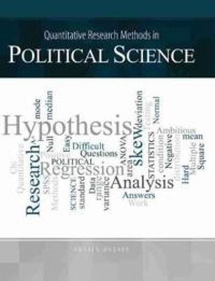 Quantitative Research Methods in Political Science