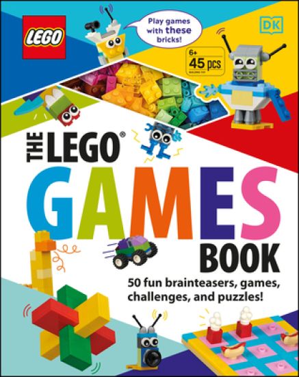The Lego Games Book: 50 Fun Brainteasers, Games, Challenges, and Puzzles!