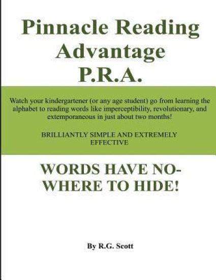 Pinnacle Reading Advantage P.R.A.: Words Have Nowhere To Hide!