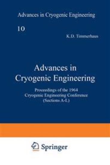 Advances in Cryogenic Engineering