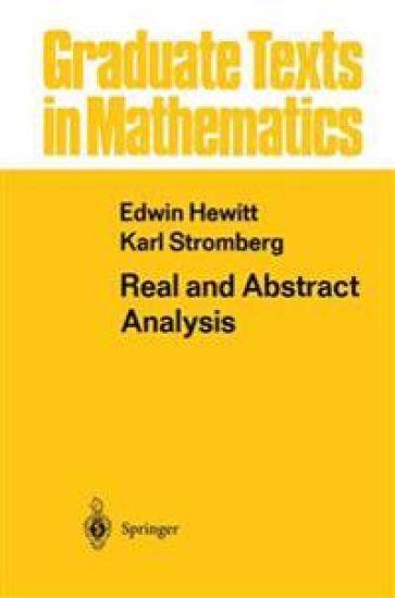 Real and Abstract Analysis
