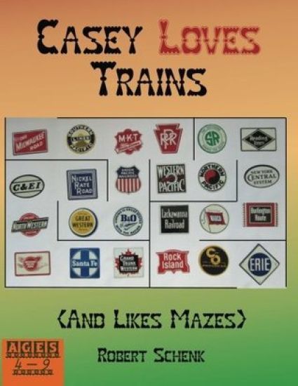 Casey Loves Trains (And Likes Mazes)