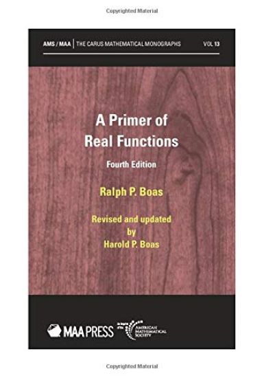 Primer of Real Functions
