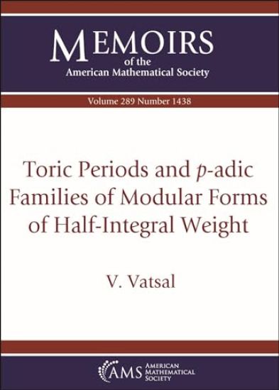 Toric Periods and $p$-adic Families of Modular Forms of Half-Integral Weight