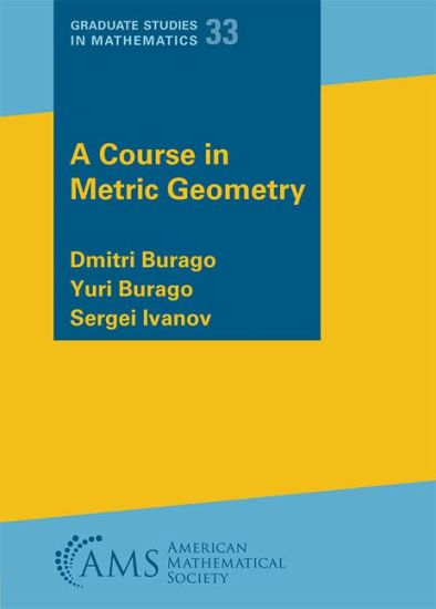 A Course in Metric Geometry