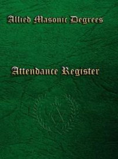 Allied Masonic Attendance Register