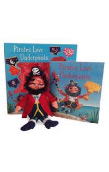 Pirates Love Underpants Book & Plush