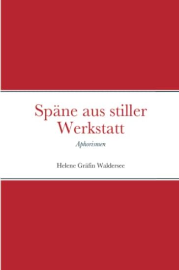 Späne aus stiller Werkstatt