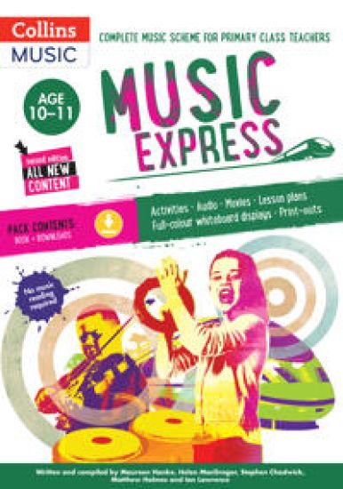 Music Express: Age 10-11 (Book + 3CDs + DVD-ROM)