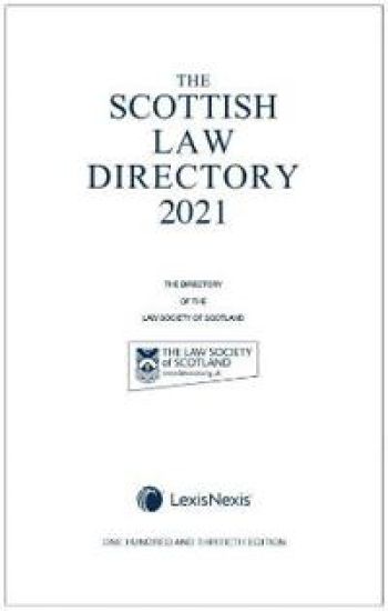 Scottish Law Directory: The White Book 2021