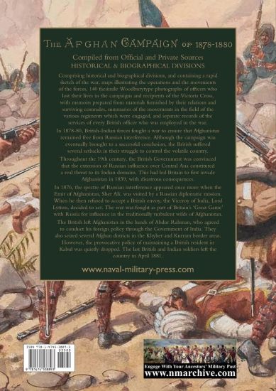 The Afghan Campaigns of 1878 1880