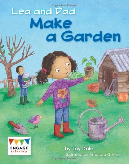 Lea and Dad Make A Garden
