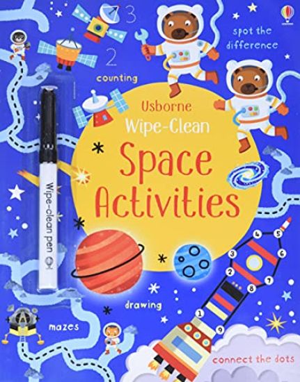 Wipe-Clean Space Activities