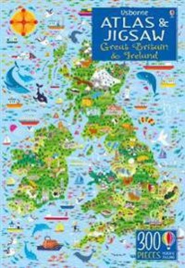Usborne AtlasJigsaw Great BritainIreland