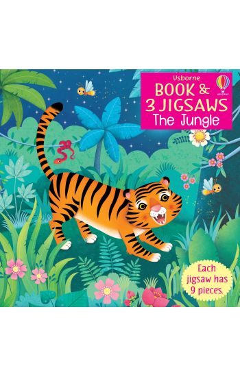 Usborne Book and 3 Jigsaws: The Jungle