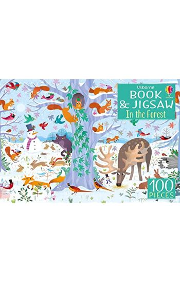 Usborne Book and Jigsaw In the Forest