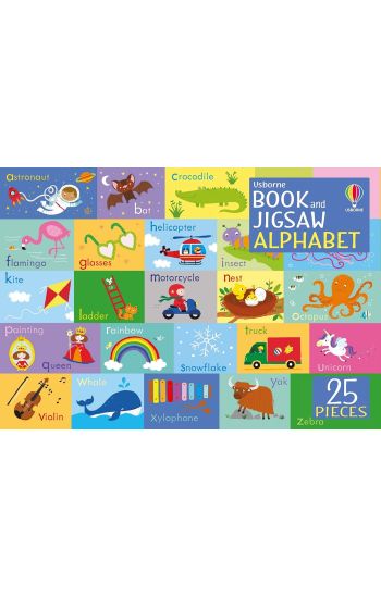 Book and Jigsaw Alphabet