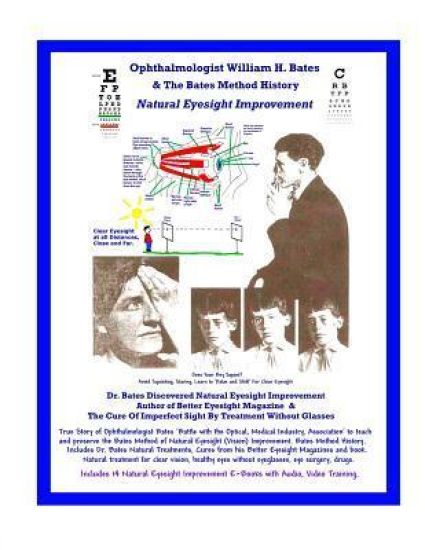 Ophthalmologist William H. Bates & The Bates Method History - Natural Eyesight Improvement