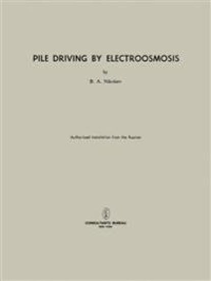 Pile Driving by Electroosmosis