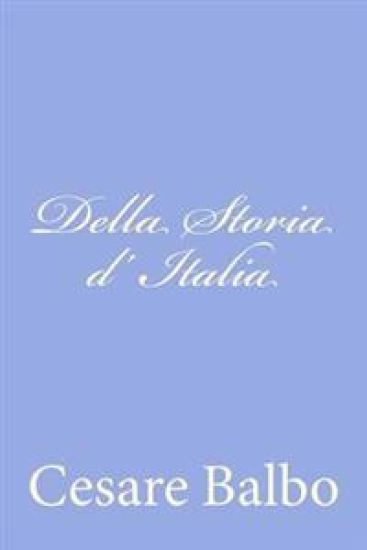 Della Storia d' Italia