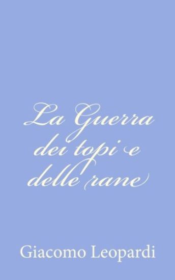 La Guerra dei topi e delle rane