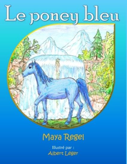 Le Poney bleu