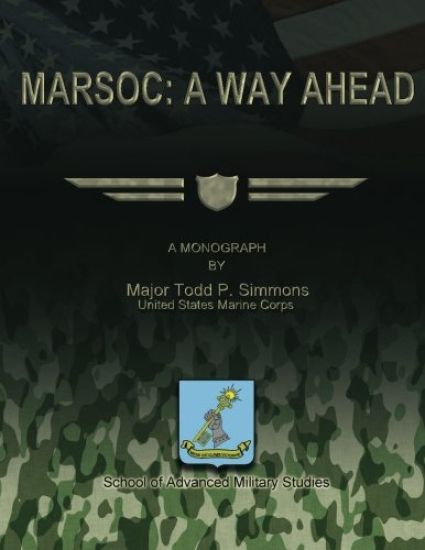 Marsoc: A Way Ahead