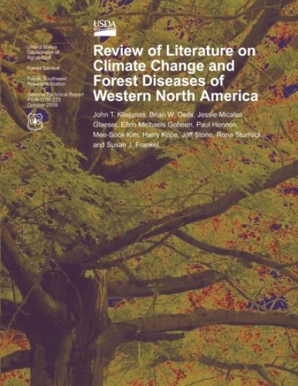 Review of Literature on Climate Change and Forest Diseases of Western North America