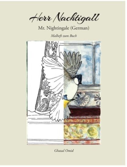 Mr. Nightingale (Companion Coloring Book - German Edition)