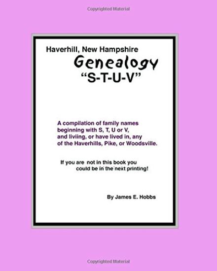 Haverhill, New Hampshire Genealogy "S-T-U-V"