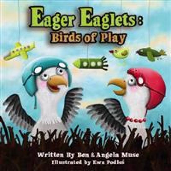 Eager Eaglets: Birds of Play