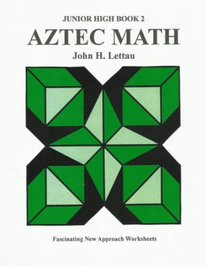 Aztec Math Jr. Hi. Book Two