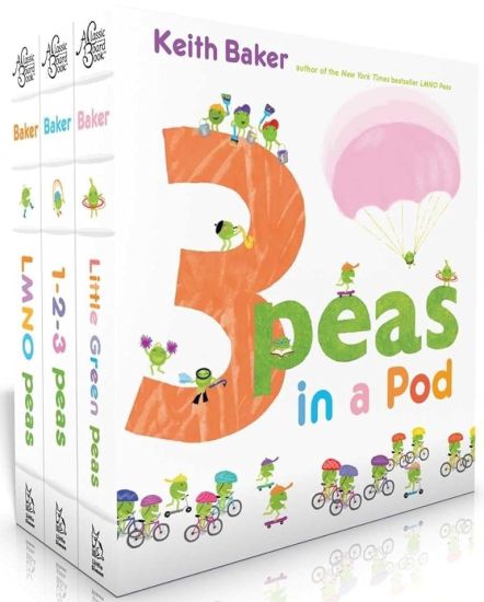 3 Peas in a Pod (Boxed Set): Lmno Peas; 1-2-3 Peas; Little Green Peas