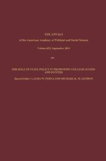 The Role of State Policy in Promoting College Access and Success