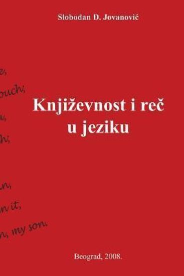 Knjizevnost I Rec U Jeziku