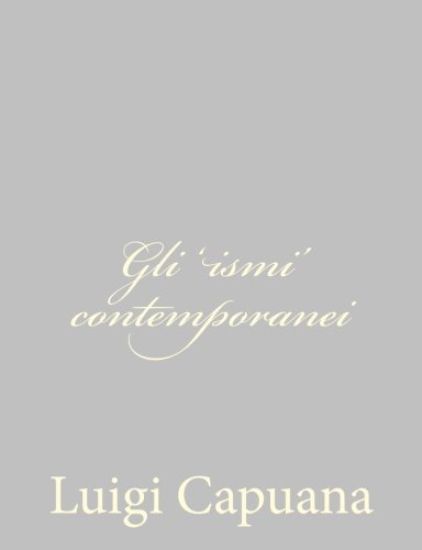 Gli 'ismi' contemporanei