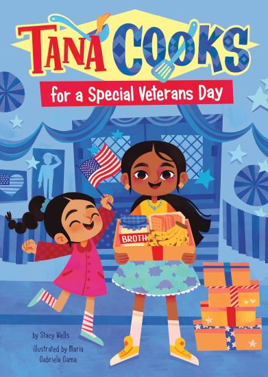 TANA COOKS FOR A SPECIAL VETERANS DAY