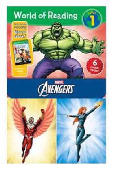 World of Reading Avengers Boxed Set: Level 1 [With E Books]