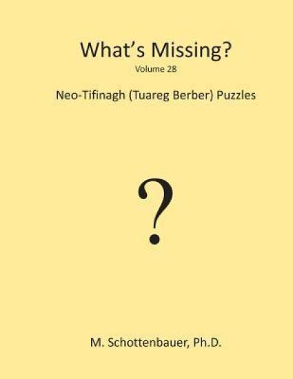 What's Missing?: Neo-Tifinagh (Tuareg Berber)