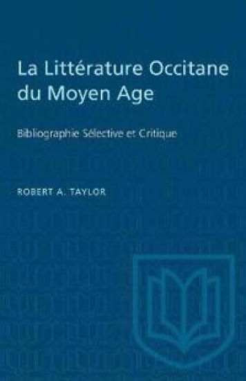 La Litt?rature Occitane du Moyen Age