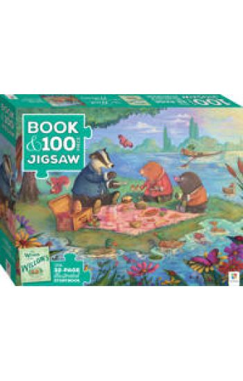 Book with 100-Piece Jigsaw: The Wind in the Willows