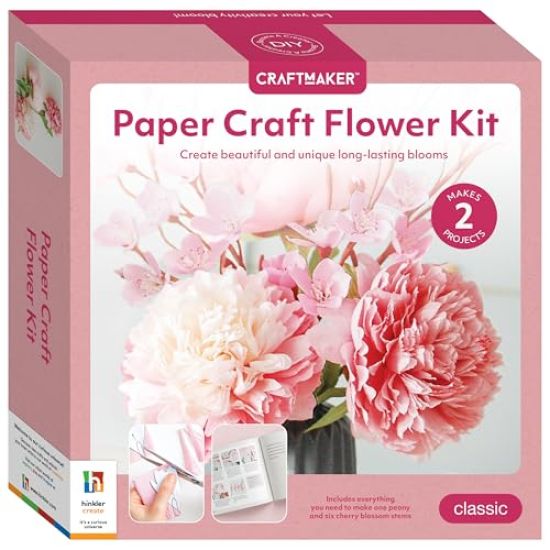 Craft Maker Paper Flowers Kit