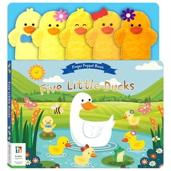 Five Little Ducks Finger Puppet Book