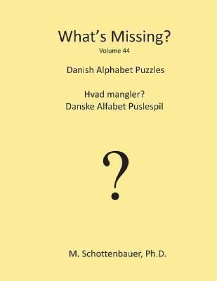 What's Missing?: Danish Alphabet Puzzles